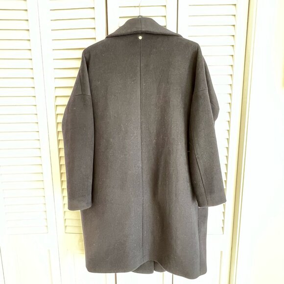 SØSKEN Studios Oversized Wool-Blend Coat (Size: Med., 8-10; See photo) - Picture 5 of 8